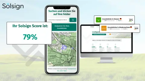 Solsigns KI-basiertes Portal bringt Landbesitzer und Photovoltaik-Projektierer zusammen